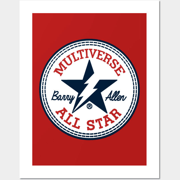 Multiverse All Star Wall Art by SquareDog